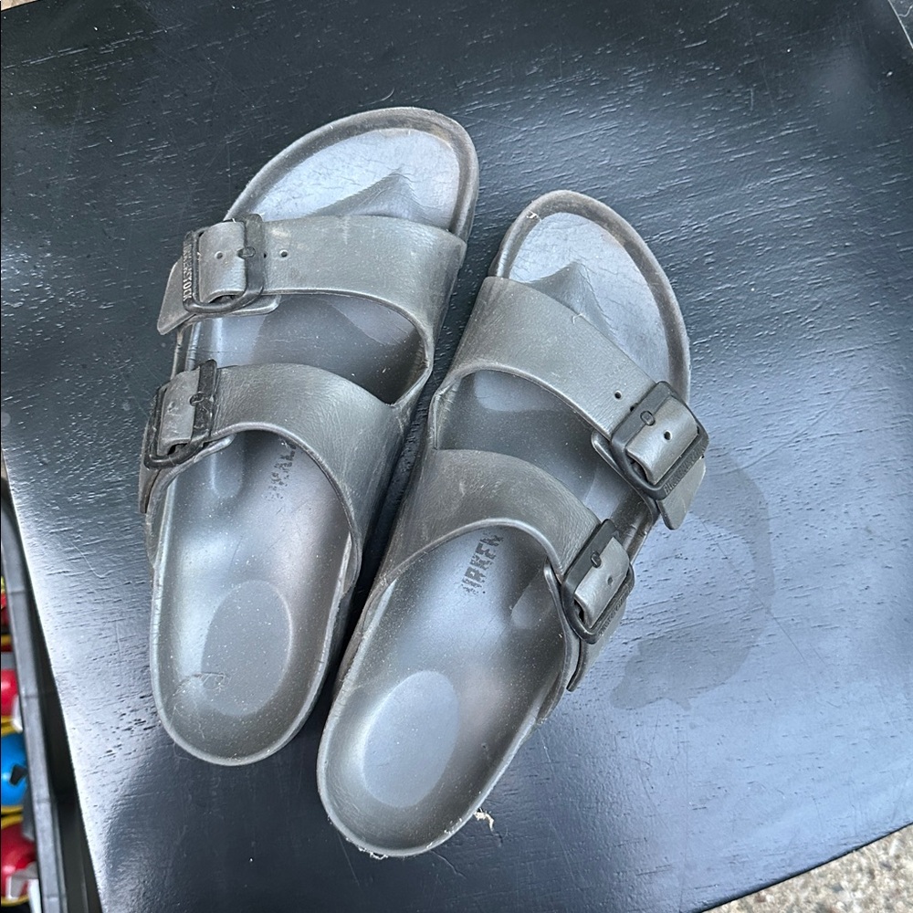 Birkenstock Gray Sandals